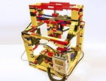 Stampare in 3D grazie al prototipo realizzato con i LEGO, il LEGObot3D.